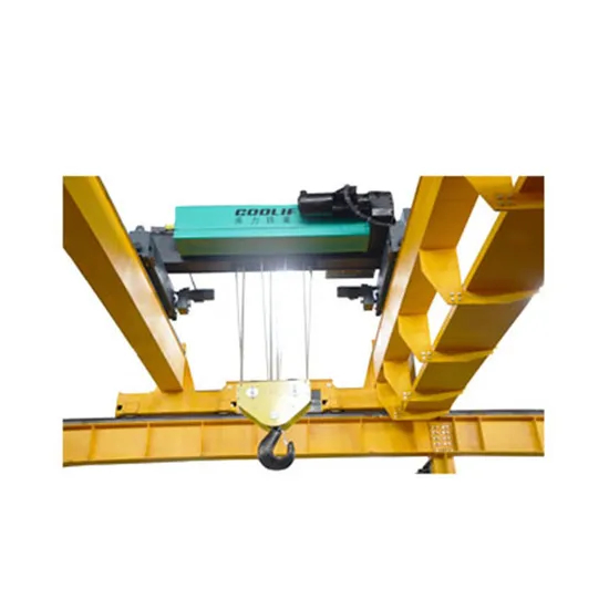 5t 18m Low Headroom European Type Double Girder Electric Wire Rope Hoist
