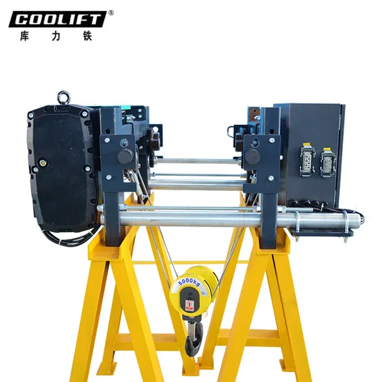 10t 9m Single Girder Low Headroom European Type Electric Wire Rope Hoist