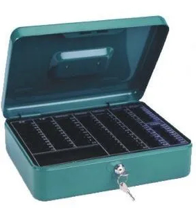Manufacturer Portable Coin Box Money Box Metal Cash Box Wholesale