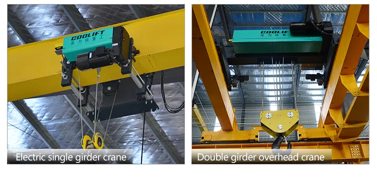 High Quanlity Single Girder Electric Wire Rope Overhead Crane Lfting Tools