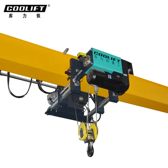 20t 18m Single Girder Low Headroom European Type Electric Wire Rope Hoist