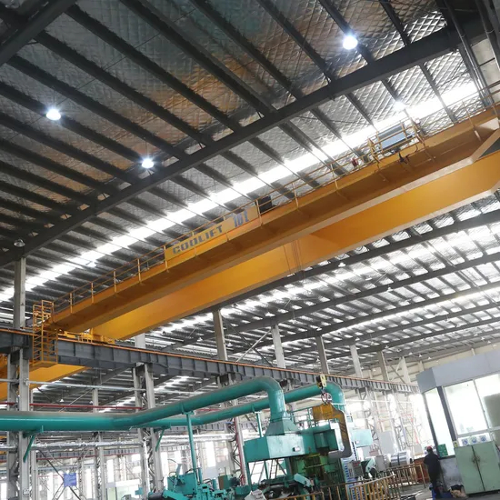 20t Double Girder Liffting Tools Wire Rope Electric Overheard Crane
