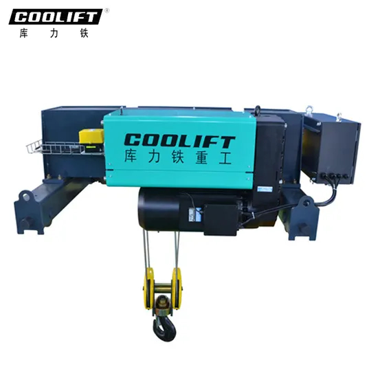 40t 18m Low Headroom European Type Double Girder Electric Wire Rope Hoist
