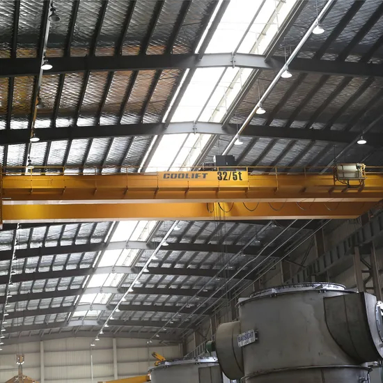 3200kgs Double Liffting Equipment Wire Rope Electric Overheard Crane