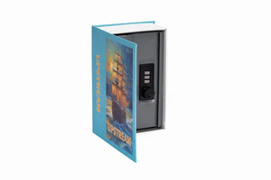 Durable Safety Powder Coating Hidden Diversion Secret Book Safe Box for Home and Office