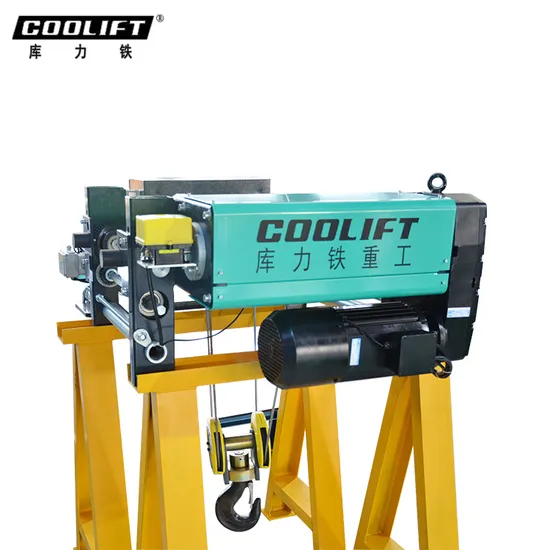 3.2t 12m Low Headroom European Type Single Girder Electric Wire Rope Hoist